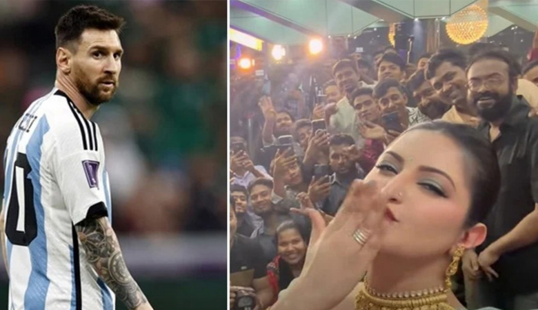 আর্জেন্টিনার জয়ে উচ্ছ্বসিত পরীমনি, ছেলেকে বললেন ‘ছোট্ট মেসি’