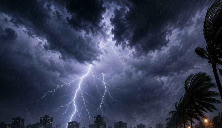 রাত ১টার মধ্যে ১১ অঞ্চলে ঝড়ের শঙ্কা