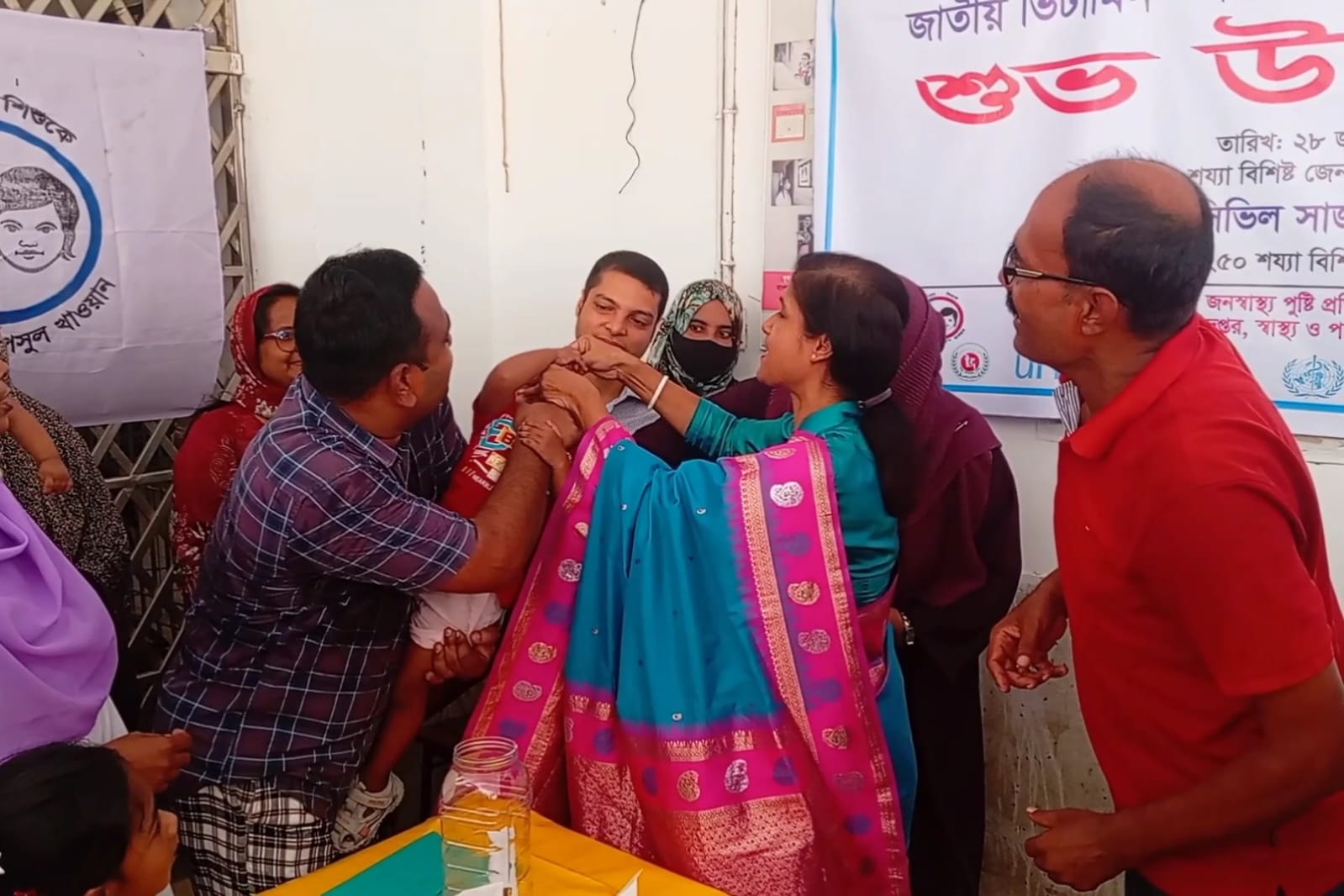 দিনাজপুর ও মেহেরপুরে ভিটামিন এ প্লাস ক্যাম্পেইন উদ্বোধন