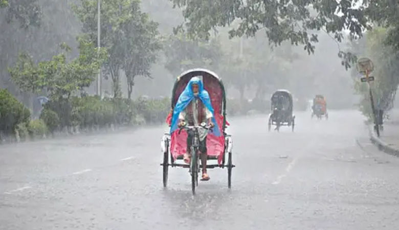 ঢাকায় বৃষ্টির সম্ভাবনা, ৯ অঞ্চলে ঝড়ের আভাস