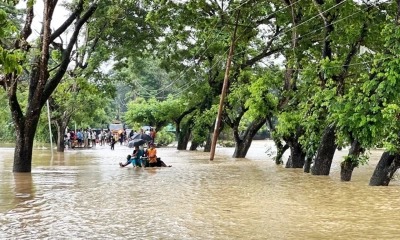 উত্তরাঞ্চলের পাঁচ জেলায় স্বল্পমেয়াদি বন্যার শঙ্কা