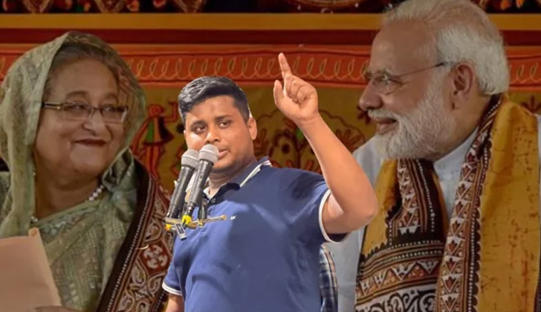 মোদীকে সঙ্গে নিয়ে হাসিনা বাংলাদেশে ফিরতে পারেন: হাসনাত আবদুল্লাহ