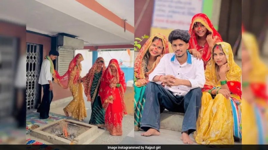 এক যুবককে তিন বোনের বিয়ে নিয়ে আলোচনা-বিতর্ক