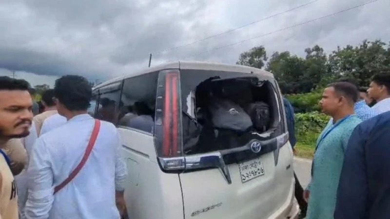 হবিগঞ্জের পর সিলেটে এনসিপির গাড়িবহরে দুই দফা হামলা