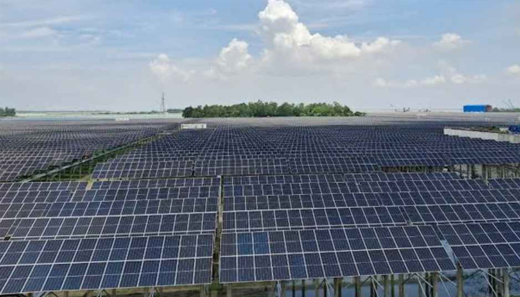 যমুনা সেতু এলাকায় ৫৫ মেগাওয়াট সৌরবিদ্যুৎ কেন্দ্র