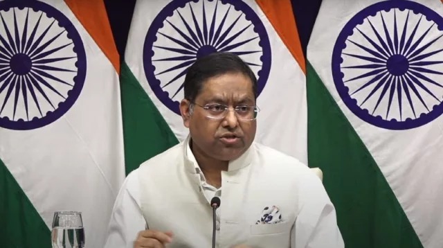হাসিনার ভার্চ্যুয়াল ভাষণে ভারতের কোনো সম্পৃক্ততা নেই: রণধীর জয়সওয়াল