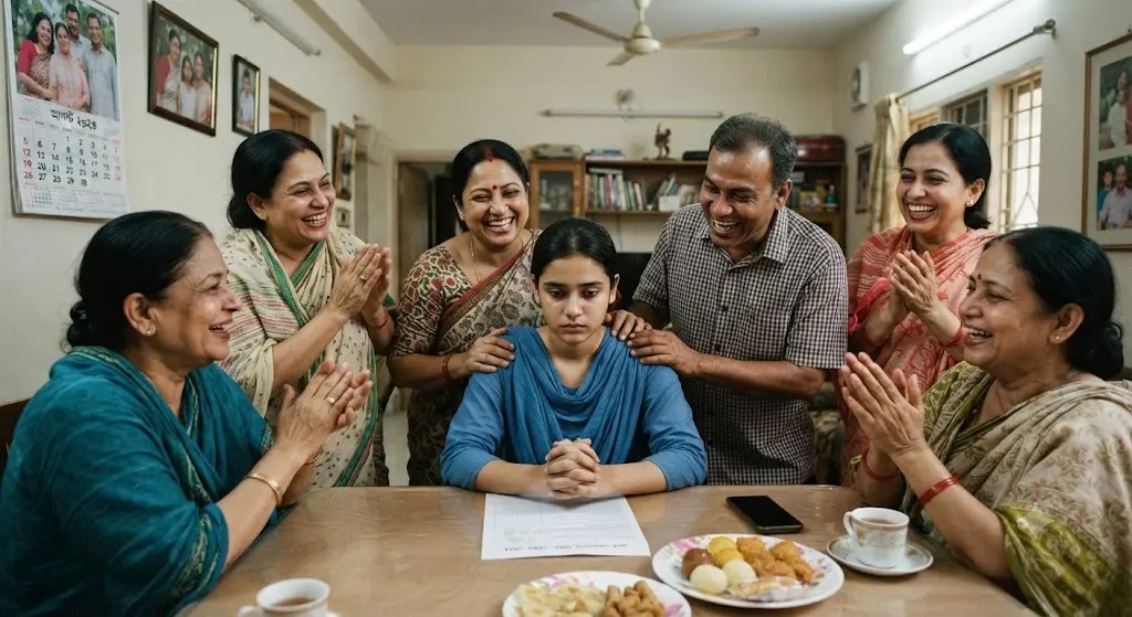 পরীক্ষায় ভালো ফলেও আনন্দকে ম্লান করে ভবিষ্যৎ দুশ্চিন্তা