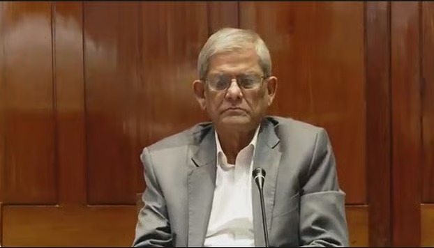 রাষ্ট্রপতি ভোটের আগে বিদায়ী বক্তব্য কাঁদলেন মির্জা ফখরুল