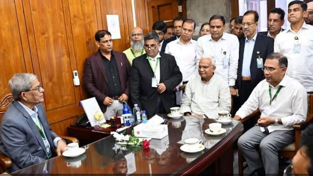 নবনির্বাচিত রাষ্ট্রপতির সঙ্গে প্রধানমন্ত্রীর সাক্ষাৎ