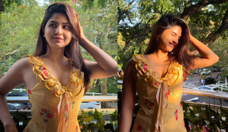স্লিভলেস পোশাকে স্পর্শিয়ার ছবি, নেটমাধ্যমে প্রশংসার ঝড়