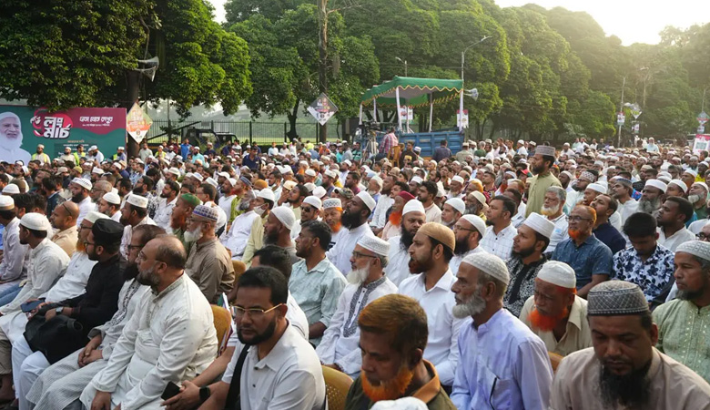 রংপুর অভিমুখী ১১ দলীয় ঐক্যের লং মার্চ