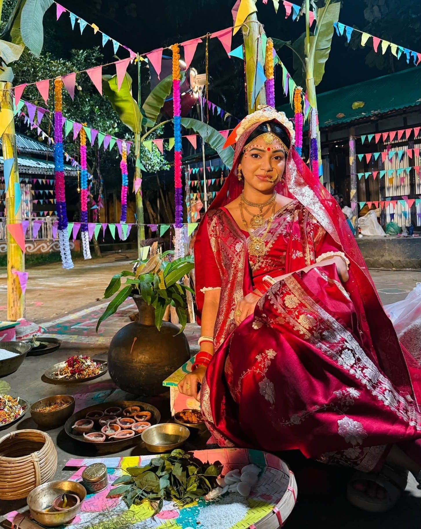 বিয়ের আসরে প্রভা!