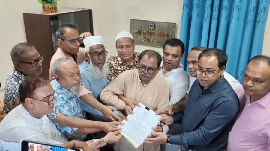 ঠাকুরগাঁও-১ উপনির্বাচনে বিএনপির প্রার্থী ফয়সল আমিনের মনোনয়ন দাখিল