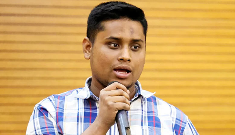 চাঁদাবাজির বিকল্প হিসেবে ‘গণভিক্ষা কর্মসূচি’ ঘোষণা এমপি হাসনাতের
