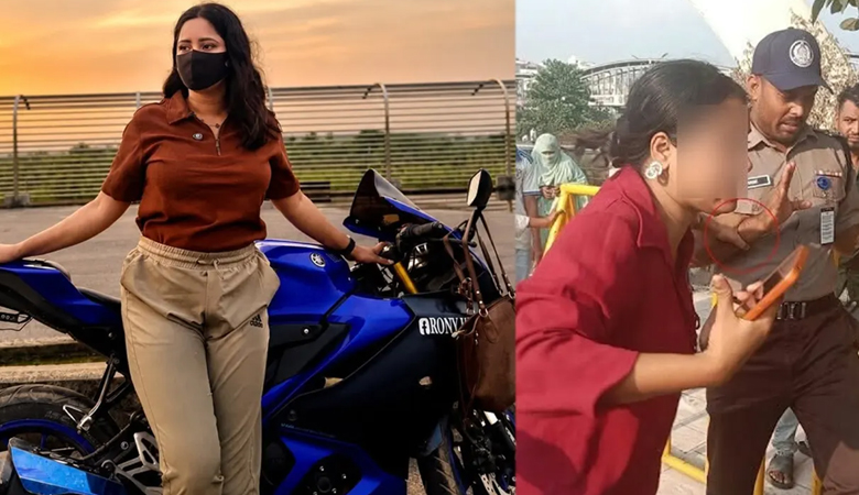 উল্টো পথে সার্জেন্টের সঙ্গে অসদাচরণ, লেডি বাইকারের কারাদণ্ড