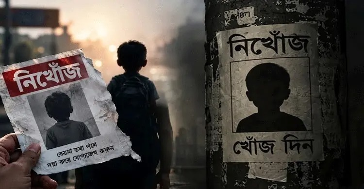 শিশু হঠাৎ নিখোঁজ হলে দ্রুত পরিকল্পিতভাবে অনুসন্ধান জরুরি