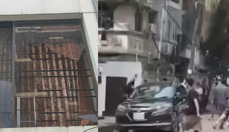 জি এম কাদেরের উত্তরার বাসভবনে হামলা ও ভাঙচুর