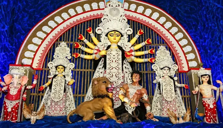 দুর্গাপূজায় ৩৩ হাজার মণ্ডপে নিরাপত্তা, বিসর্জনে ড্রোন-হেলিকপ্টার