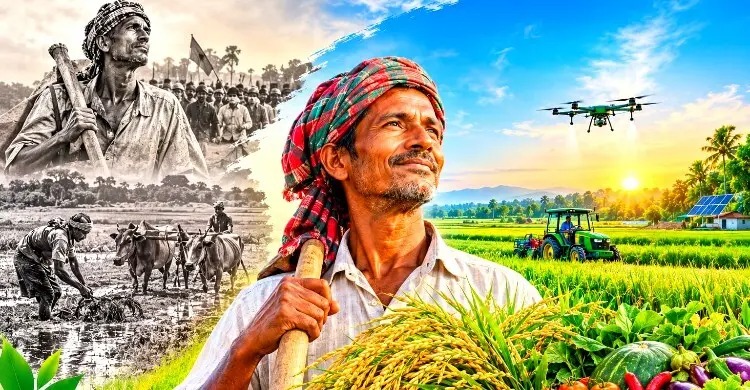 প্রযুক্তির অগ্রগতিতেও ঘটাতে পারেনি কৃষকের সব সংগ্রামের অবসান